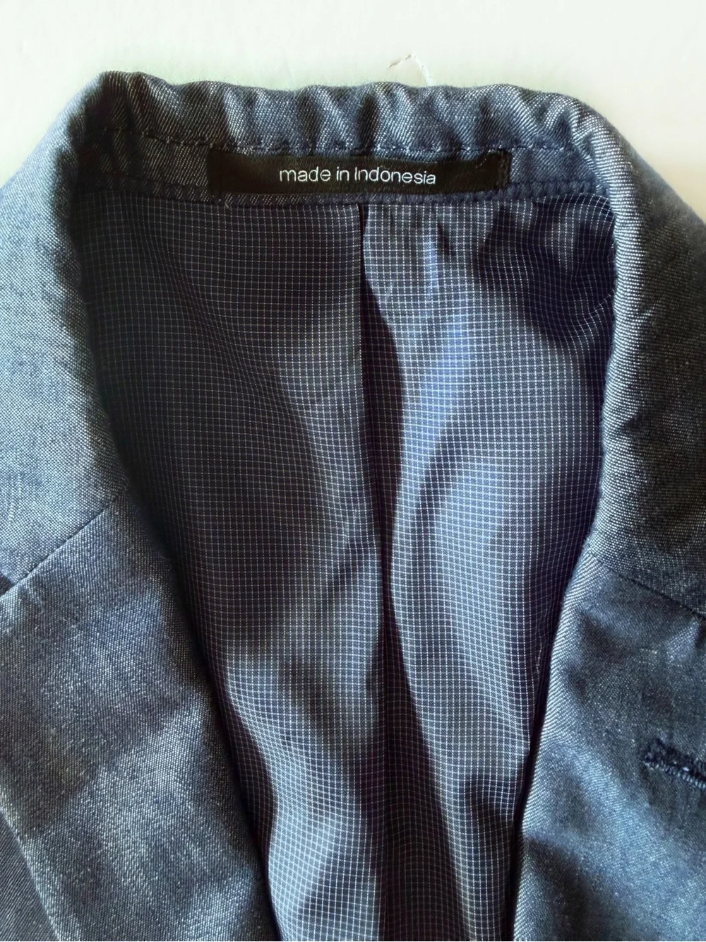 Bar III Men's 38R 31R Blue Cotton Linen Slim Fit 2pc Suit Quiet Luxury Business